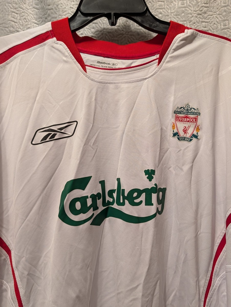 LIVERPOOL 2005/2006 AWAY FOOTBALL SHIRT JERSEY REEBOK SIZE XXL