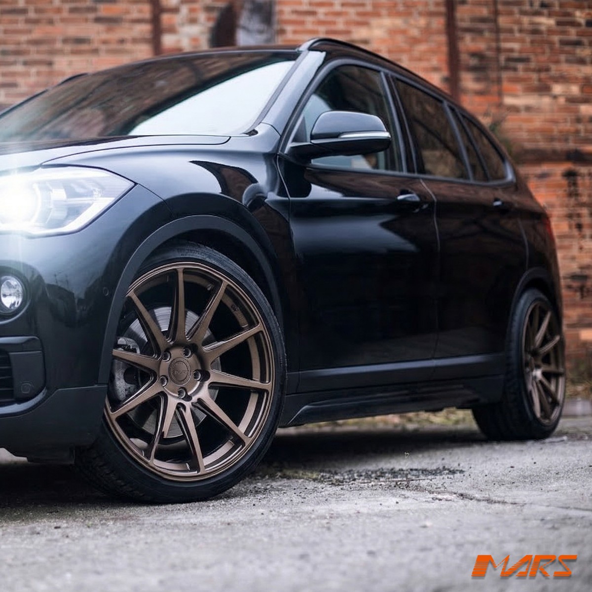 MARS MP-MS Bronze 4x 19 Inch Concave Stag Alloy Wheels Rims 5x120