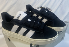 Men's ADIDAS Grand Court Alpha 00s Size 11.5 Sneaker BLK/WHT Athletic Shoes