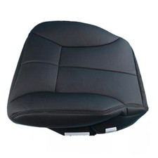 Front Driver Side Bottom Replacement Seat Cover Compatible with Dodge Black