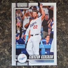 2026 Topps Series 1 Baseball - Clayton Kershaw Los Angeles Dodgers #22