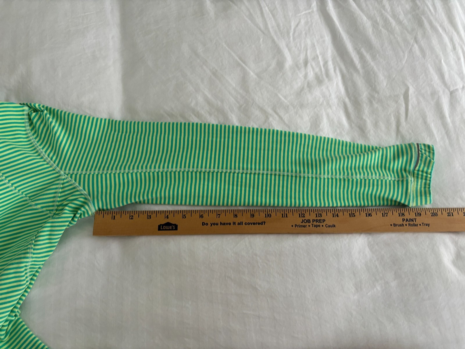 Lululemon Forthright 1/2 Zip Pullover Size 10 Bal… - image 9