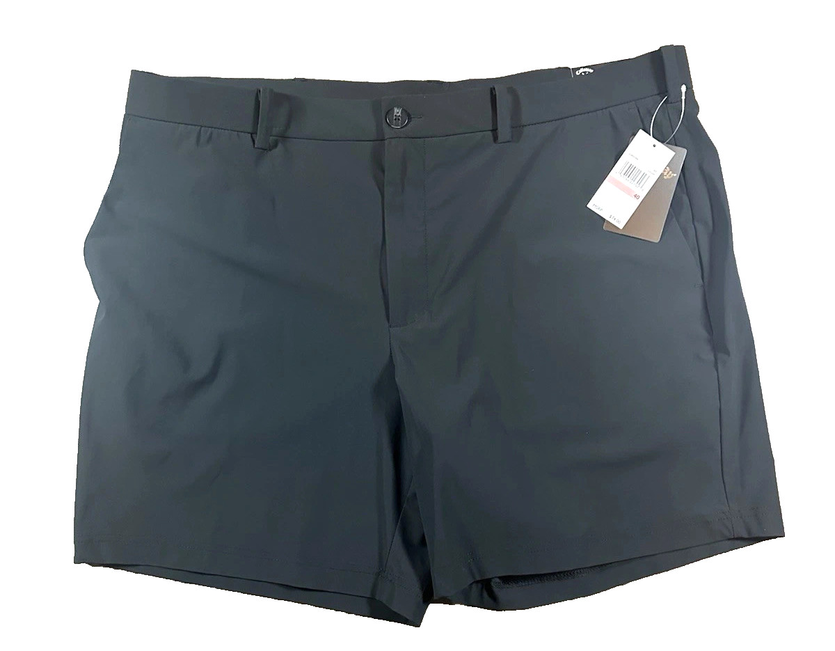 Shorts Size 40- 7&rdquo; Inseam Caviar Black