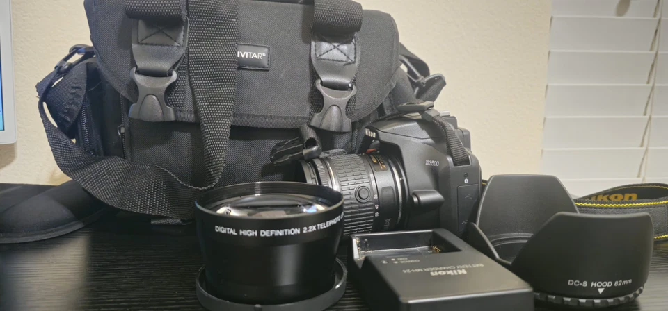 Nikon D3500 Digital SLR Camera Body 24.2MP Black - Image 3 of 3