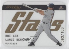 2003 Donruss Studio Stars Gold 93/100 Lance Berkman #SS-38 0k0