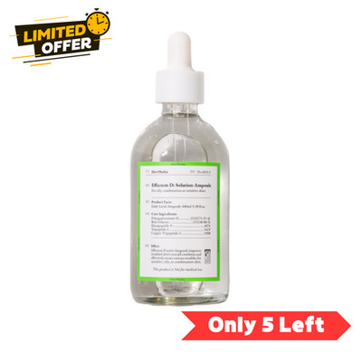 DIRTPHOBIA Effectem D: Solution Ampoule 100ml K-Beauty Acne & Sebum Control