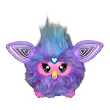 Furby Tie Dye Blue Purple Talking Plush Interactive Electronic Toy 2023 Hasbro