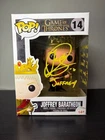 Funko Pop Joffrey Baratheon 14 Game of Thrones GoT Lannister Signed Auto SWAU