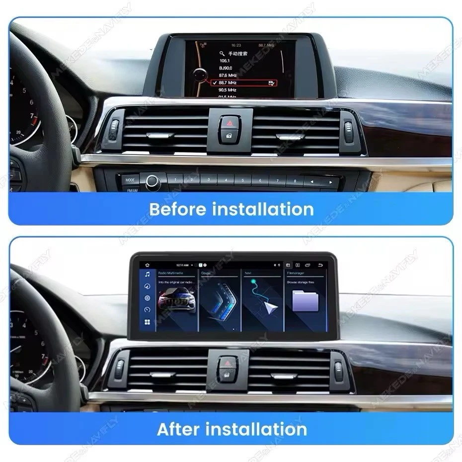 Autoradio Pour Bmw F20/F21/F22/F30/F31/F32/F33/F34/F36 CarPlay 2G+64GB 5G+WIFI. - Photo 3/4