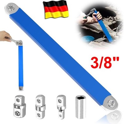 Extension Wrench Offset Verlängerungsschlüssel w/ 1/2'' 1/4'' 3/8'' Antriebsadapter