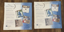 Creative Memories 12x12 Black Portrait Sleeves 5 Per Package Pages Lot Of 2 NEW