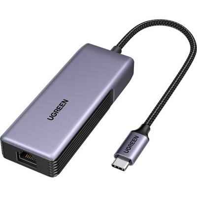 USB C Ethernet Adapter Kabelnetzwerk 5Gbps LAN RJ45 MacBook XPS Windows
