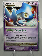 Azelf LV.X 140/146 Legends Awakened Holo LV.X Rare Pokémon Card HP on eBay