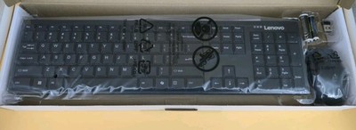 Lenovo 100 USB-A Wireless Combo, New