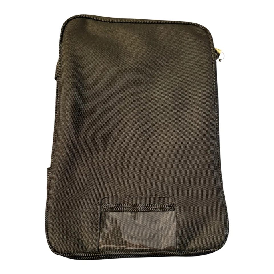 Bump Armor Tech-Pro 13" Black Slim Carry Sleeve Case w Handle For Tablets Laptop - Image 2 of 4