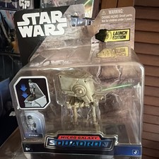 Star Wars Micro Galaxy Squadron AT-ST Vehicle Pilot 009 Launch Edition Series 1