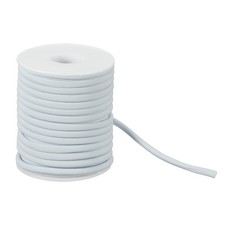 Nylon Elastic Cord, 1/4 Inch 21.87 Yard Stretchy Spandex Cord, White