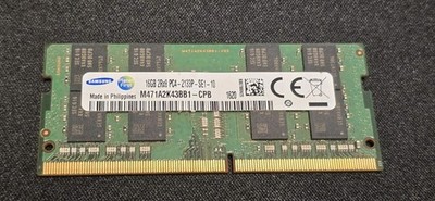 Samsung 16GB 2Rx8 PC4-2133P-SE1-10 laptop memory module,part number M471A2K43BB1
