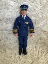 Hasbro 2002 Action Man  Commercial Pilot figure Doll (I)