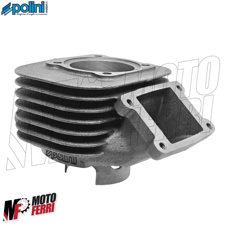 Cilindro MBK Booster 50 2T Polini 70 Evolution Gruppo Termico DM 47 - MF9367 - Immagine 3 di 4