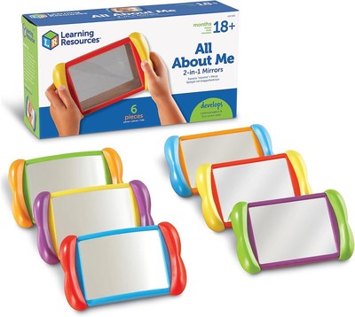 All About Me 2 in 1 Spiegel sensorisches soziales Lernspielzeug 18 Monate plus