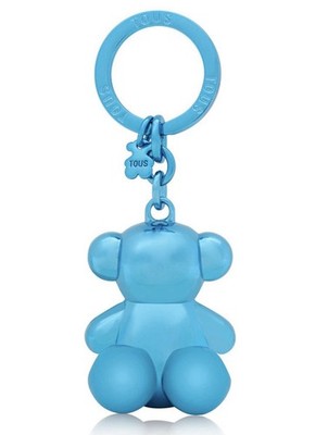 Blue TOUS Bear Key Chain Brand New