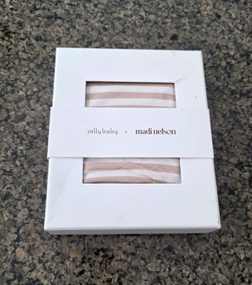 Solly Baby x Madi Nelson collaboration baby wrap striped pattern New in Box Rare
