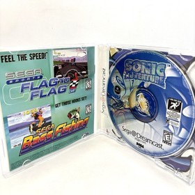 Dreamcast Sonic Adventure (Sega Dreamcast, 1999) Complete CIB