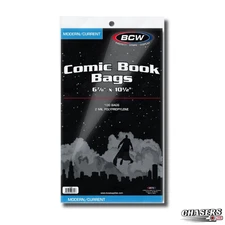 100- BCW Comic Book Bags Modern Current