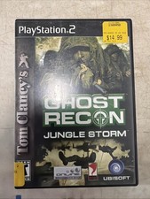 Ubisoft Tom Clancy's Ghost Recon: Jungle Storm PS2 Case & Disc T NTSC-U/C