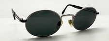 Vintage Sergio Tacchini S.T. 1003-S Black Gray Sunglasses Italy W/ NEW LENSES 