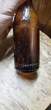RARE Antique Coca Cola Bottle - Amber, Chattanooga TN, Straight Sided