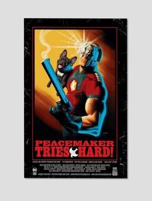 Peacemaker Tries Hard! #1 Premium Giclee Print Poster 11x17 DC Comics Wall Art