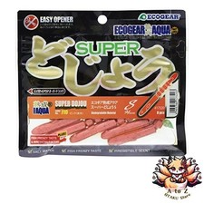 NEW Ecogear Ecogear Matured Aqua Super Loach S J10 Pink Glow-in-the-Dark