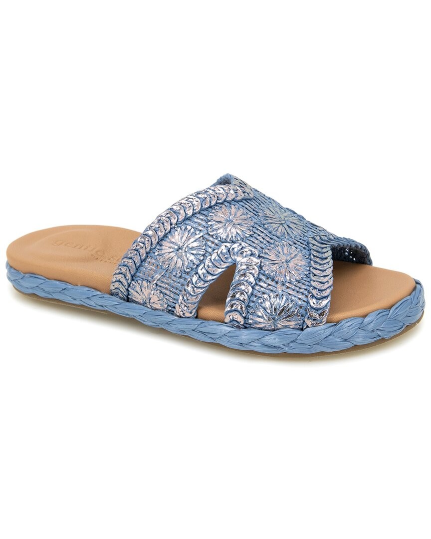 Gentle Souls By Kenneth Cole Tristan Raffia Sandal Women's  5