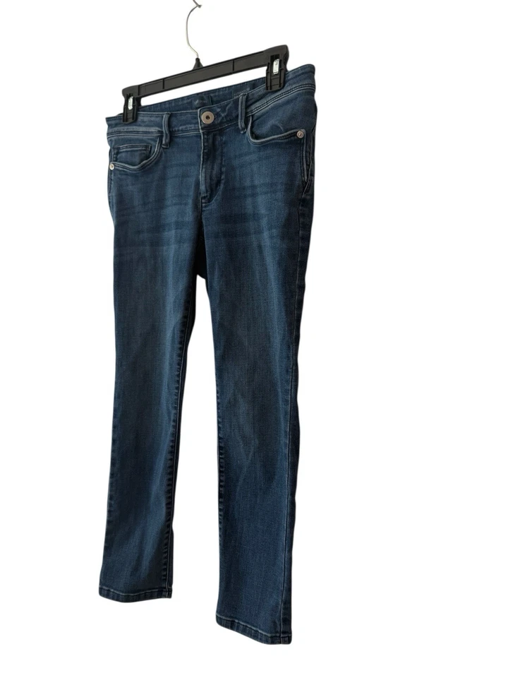 J. Jill Denim Women Petite 6 Authentic Fit Slim Ankle Jeans Medium Blue Stretchy - Image 2 of 4