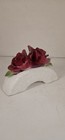 Princess Collection Staffordshire England Bone China Red Rose Floral Figurine — photo 2