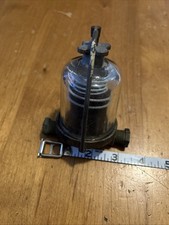 Antique Glass Motor Gas Filter Vintage Auto Tractor Part