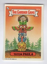 Garbage Gang Topps Australian issued card 1985 #107a