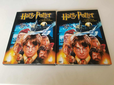 Harry Potter And The Philosopher s Stone (DVD, 2002, Bilingual, French case) (B)