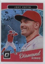 2017 Donruss Optic Diamond Kings Carolina Blue Prizm 12/50 Joey Votto #19 04br