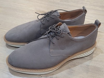 ECCO Men's St.1 Hybrid Dark Clay Plain Toe Dress Shoes 11 - 11.5 NEW OTHER READ!