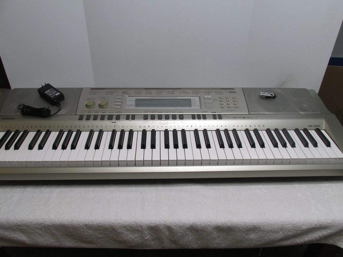 Casio Wk 200 for sale - eBay