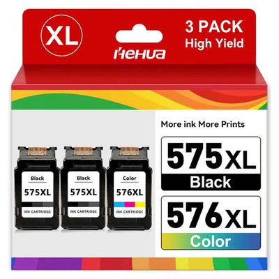PG-575XL CL576 Patronen für Canon  PIXMA TS3550i TR4750i TR4751i TS3551i TR4755i