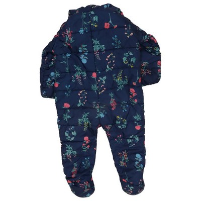 Joules, Outdoor Overall, Größe: 74/80, Blau/Mehrfarbig, Polyester, Blumen #PoG