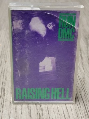 Run DMC Raising Hell Cassette Tape 1986 Hip Hop Rap *BUY 2 GET 1 FREE*