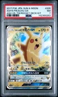 POKEMON JAPANESE SUN & MOON ASH VS. TEAM ROCKET DECK KIT ASH'S PIKACHU GX PSA 7