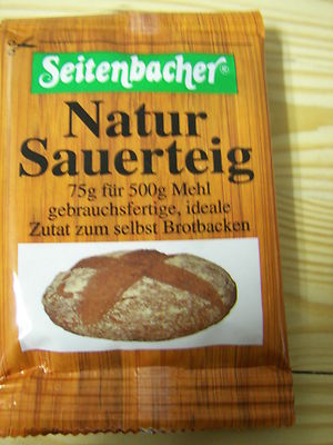 Sauerteig Roggen 2x75g Brot backen Seitenbacher   0,13/10g