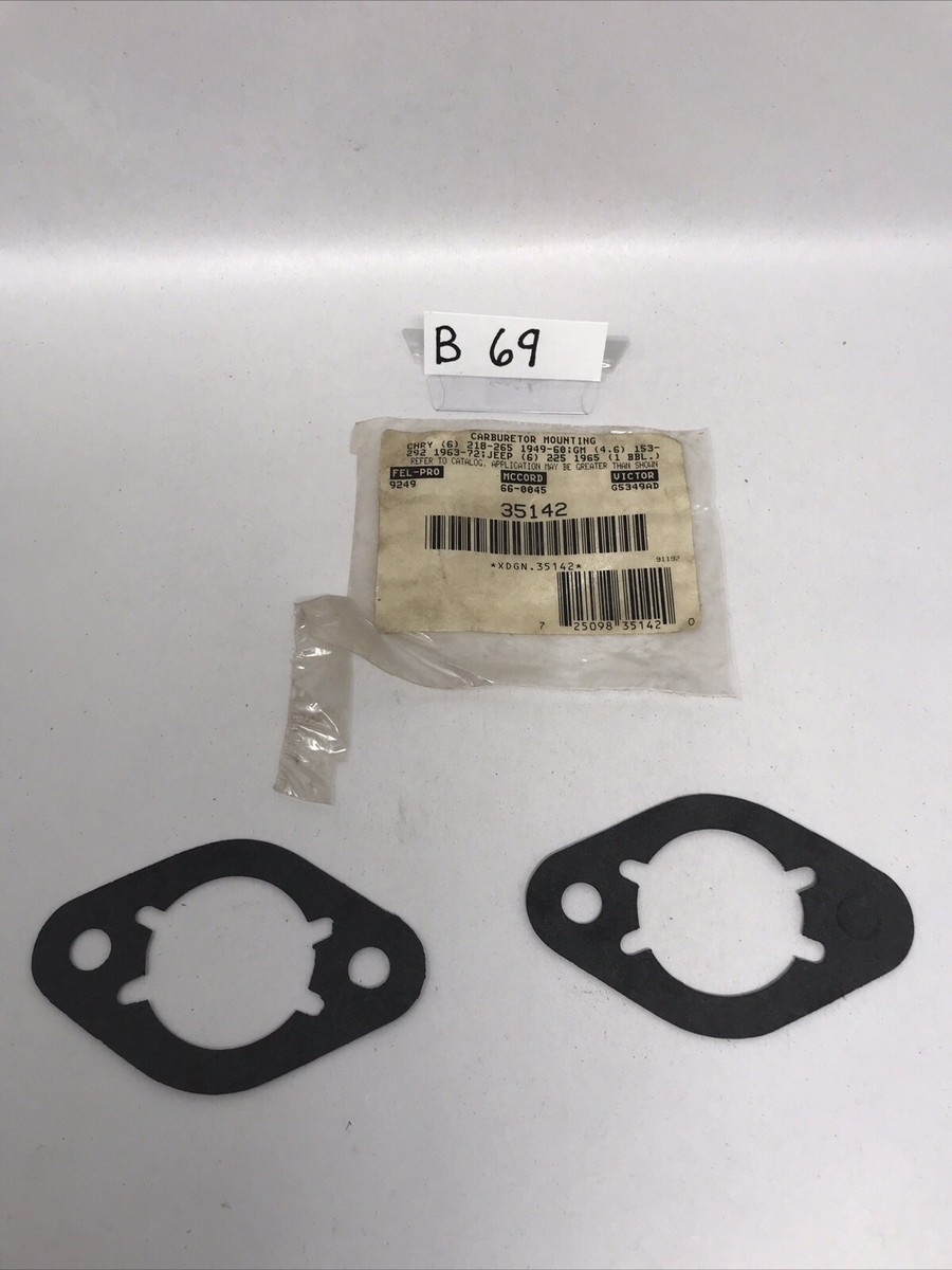  Detroit 35142 Carburetor Mounting Gasket OEM NOS 2 Pack | eBay