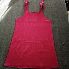 Shein Dress Womens Extra Large Hot Pink Sleeveless Causal Preppy Capsule Day